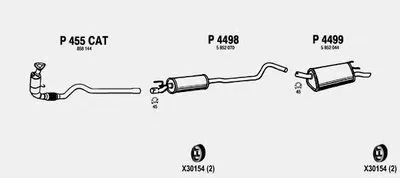 Система выпуска ОГ FENNO купить