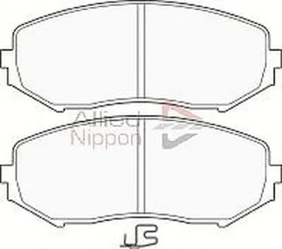 Комплект тормозных колодок, дисковый тормоз ANL Braking COMLINE купить