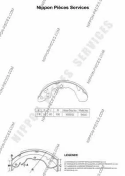 Комплект тормозных колодок NPS купить