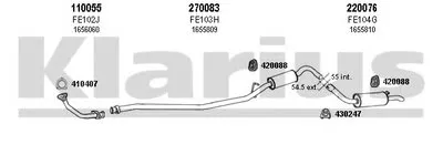 Система выпуска ОГ KLARIUS купить