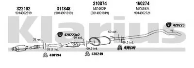 Система выпуска ОГ KLARIUS купить