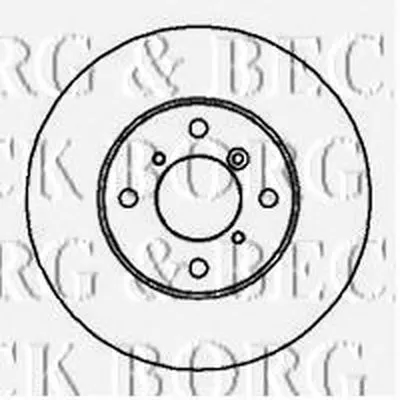 Тормозной диск BORG & BECK купить