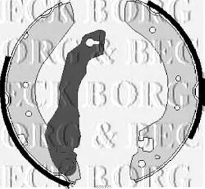 Комплект тормозных колодок BORG & BECK купить