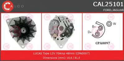 Генератор BRAND NEW SERIES CASCO купить