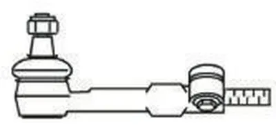 Наконечник поперечной рулевой тяги FRAP купить