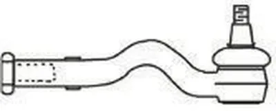 Наконечник поперечной рулевой тяги FRAP купить