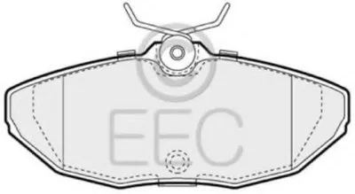 Комплект тормозных колодок, дисковый тормоз EEC купить