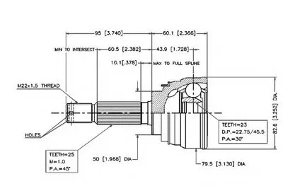 Шарнирный комплект, приводной вал VEMA купить