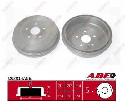 Тормозной барабан ABE купить