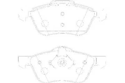 Комплект тормозных колодок, дисковый тормоз WAGNER купить