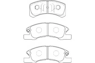 Комплект тормозных колодок, дисковый тормоз WAGNER купить