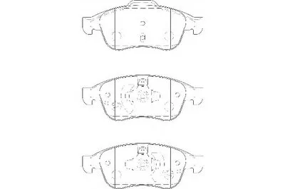 Комплект тормозных колодок, дисковый тормоз WAGNER купить