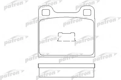Комплект тормозных колодок, дисковый тормоз PATRON купить