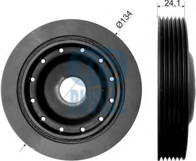 Ременный шкив, коленчатый вал RUVILLE купить