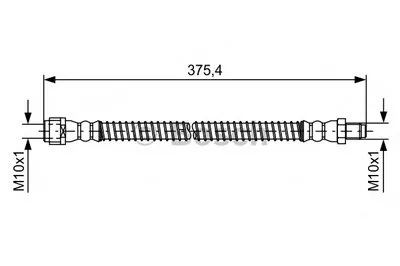 Тормозной шланг BOSCH купить