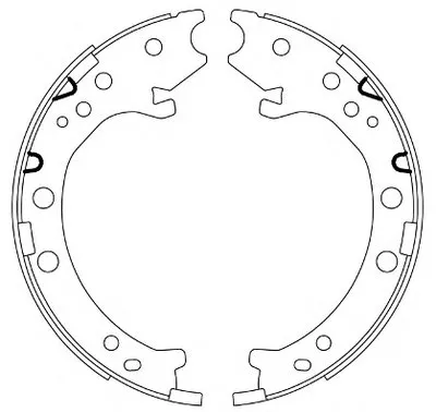 Комплект тормозных колодок, стояночная тормозная система ROADHOUSE купить
