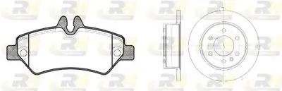 Комплект тормозов, дисковый тормозной механизм Dual Kit ROADHOUSE купить