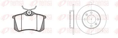 Комплект тормозов, дисковый тормозной механизм Twin Kit REMSA купить