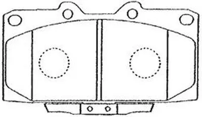 Комплект тормозных колодок, дисковый тормоз; Комплект тормозных колодок, дисковый тормоз Premium Advics AISIN купить