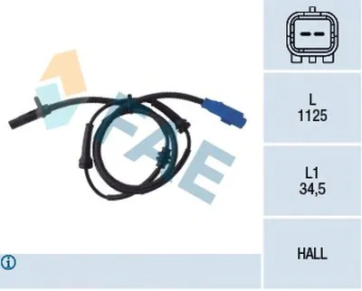 Датчик, частота вращения колеса FAE купить