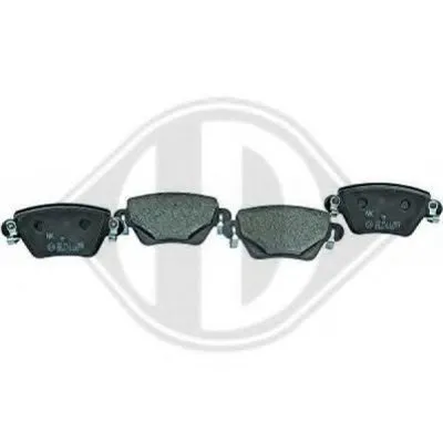 Комплект тормозных колодок, дисковый тормоз DIEDERICHS купить