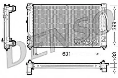 Радиатор, охлаждение двигателя NPS купить