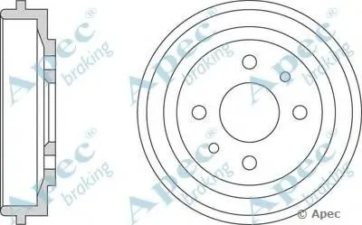 Тормозной барабан APEC braking купить