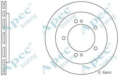 Тормозной диск APEC braking купить