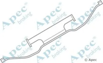 Комплектующие, тормозные колодки APEC braking купить