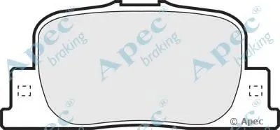 Комплект тормозных колодок, дисковый тормоз APEC braking купить