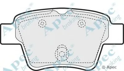 Комплект тормозных колодок, дисковый тормоз APEC braking купить
