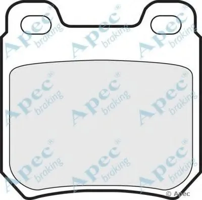 Комплект тормозных колодок, дисковый тормоз APEC braking купить