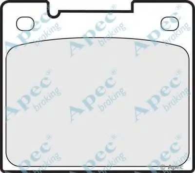 Комплект тормозных колодок, дисковый тормоз APEC braking купить