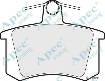 Комплект тормозных колодок, дисковый тормоз APEC braking купить