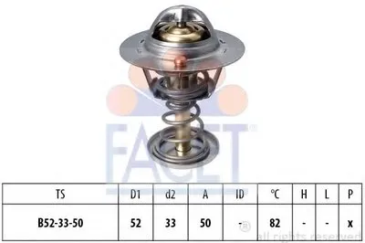Термостат, охлаждающая жидкость FACET купить