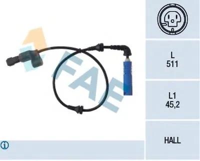 Датчик, частота вращения колеса FAE купить