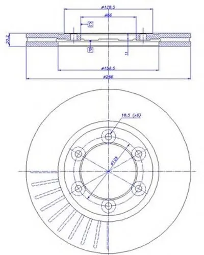 Тормозной диск CAR купить