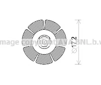 Электродвигатель, вентиляция салона AVA QUALITY COOLING купить