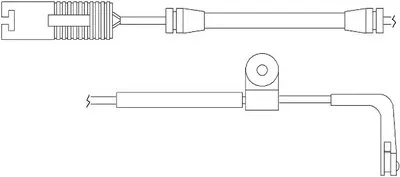 Сигнализатор, износ тормозных колодок KAWE купить