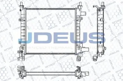 Радиатор, охлаждение двигателя JDEUS купить