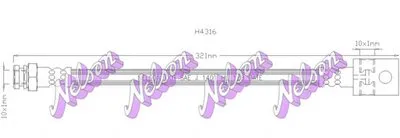 Тормозной шланг BROVEX-NELSON купить