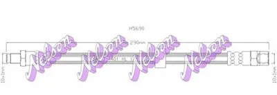 Тормозной шланг BROVEX-NELSON купить