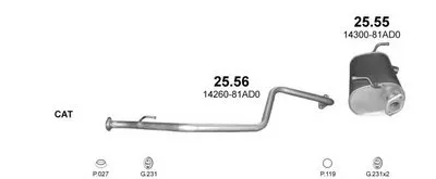 Система выпуска ОГ POLMO купить