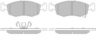 Комплект тормозных колодок, дисковый тормоз MOTAQUIP купить