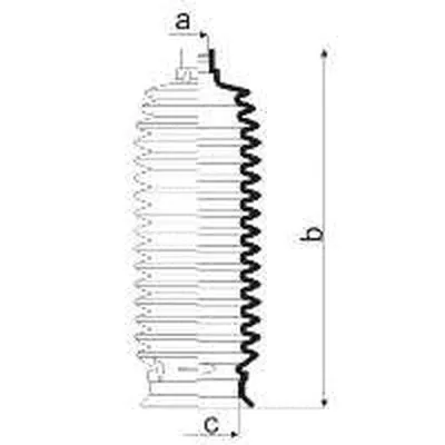 Пыльник, рулевое управление SPIDAN купить