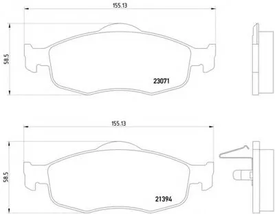 Комплект тормозных колодок, дисковый тормоз HELLA купить