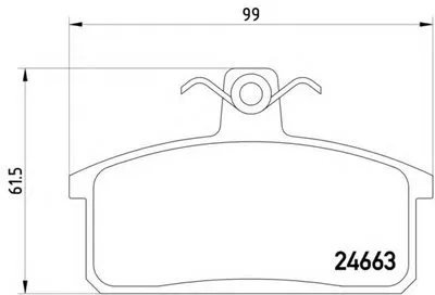 Комплект тормозных колодок, дисковый тормоз HELLA купить