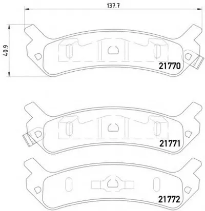 Комплект тормозных колодок, дисковый тормоз HELLA купить