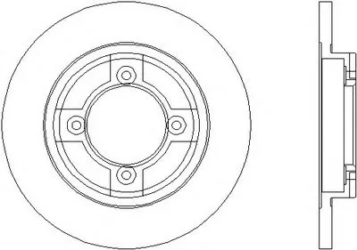Тормозной диск HELLA купить