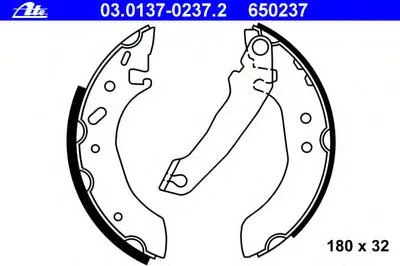 Комплект тормозных колодок ATE купить